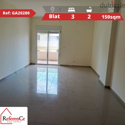 New apartment with sea view in Blat شقة جديدة مطلة على البحر في بلاط