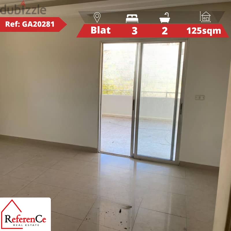 Apartment for sale in Blat شقة للبيع في بلاط 0