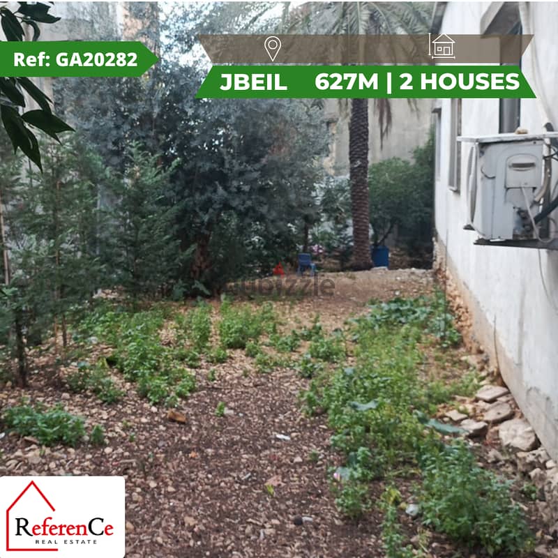 Land with house for sale in jbeil ارض مع بيت للبيع في جبيل 0