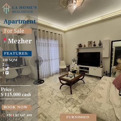 apartment for sale in mezher شقة للبيع في مزهر