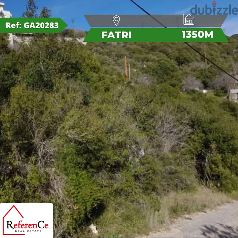 Land for sale in Fatre Jbeil ارض للبيع في فتري جبيل 0