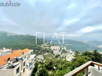 Renovated Apartment for Rent in Rabieh with Sea&Mountain view | 1,500$