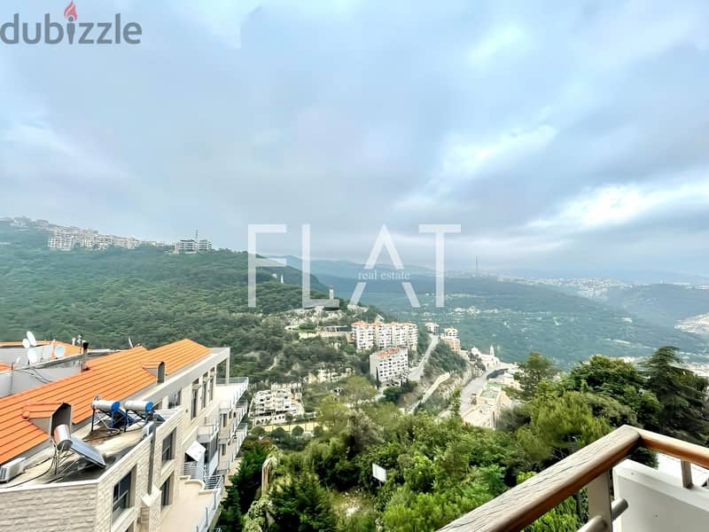 Renovated Apartment for Rent in Rabieh with Sea&Mountain view | 1,500$ 0