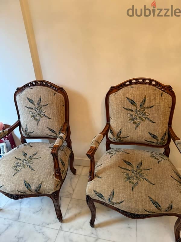 Sofas,chairs and table (negotiable) 2