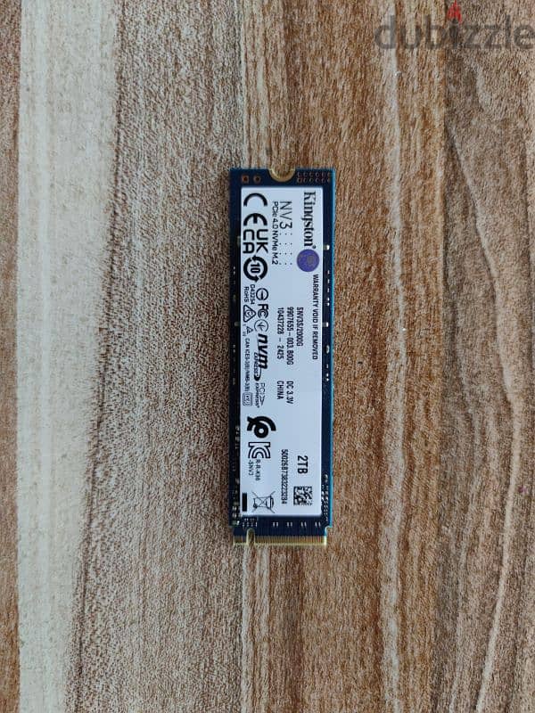 Kingston NVME 2Tb SNV3S/2000G 0