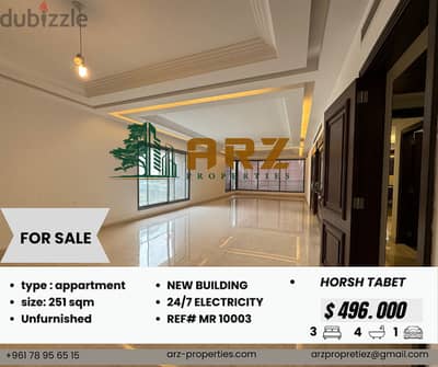 Apartment for Sale in Horsh Tabet REF#MR10003