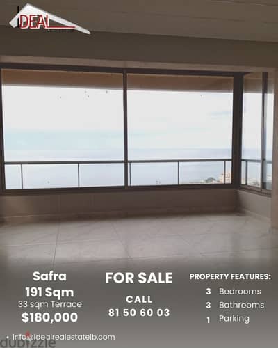 191 SQM Duplex Apartment with Terrace for sale in Safra REF#JH17459