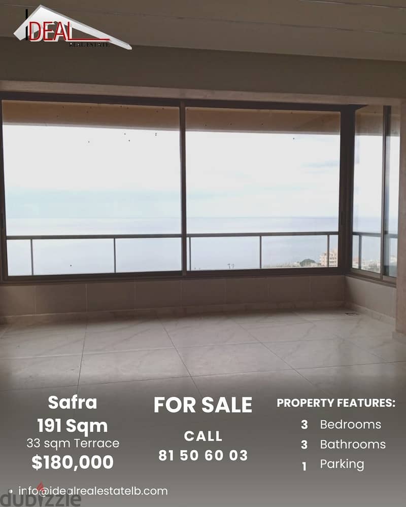 191 SQM Duplex Apartment with Terrace for sale in Safra REF#JH17459 0