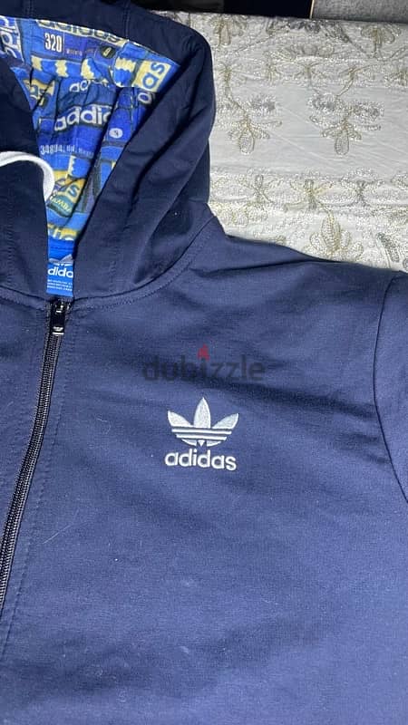 adidas jacket hoodie size L original 2