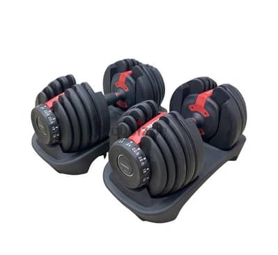 Bowflex adjustable dumbells