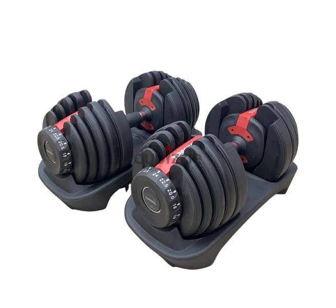 Bowflex adjustable dumbells 0