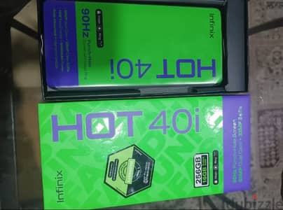 تلفون مستعمل ولا غلطة مافي كسور ولا شي Infinix hot 40i