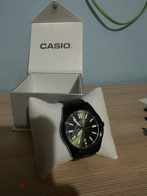 Casio Men’s Black Stainless Steel Watch – Sleek & Stylish 2