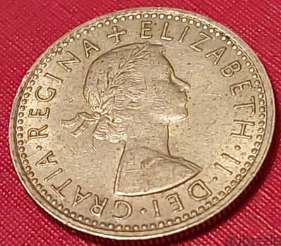 1967 England 6 pence Queen Elizabeth II 1st portrait