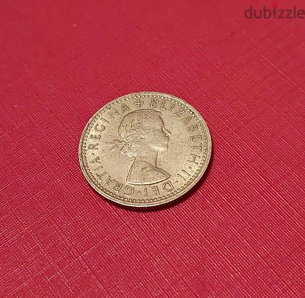 1967 England 6 pence Queen Elizabeth II 1st portrait 2