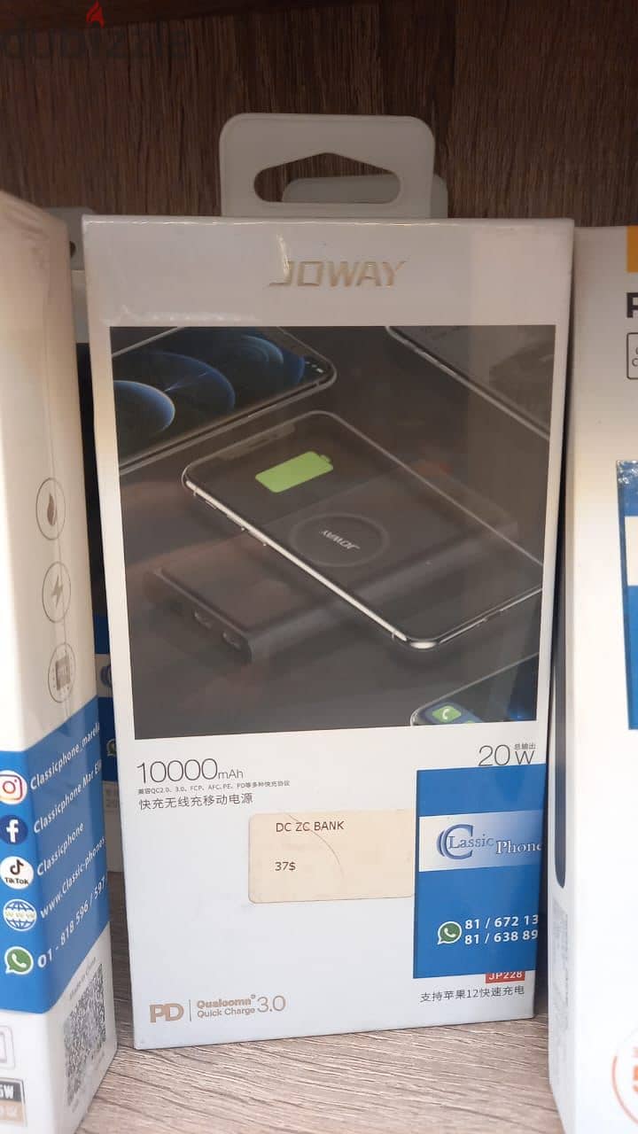 JOWAY POWER BANK 10000MAH  20W JP228 0