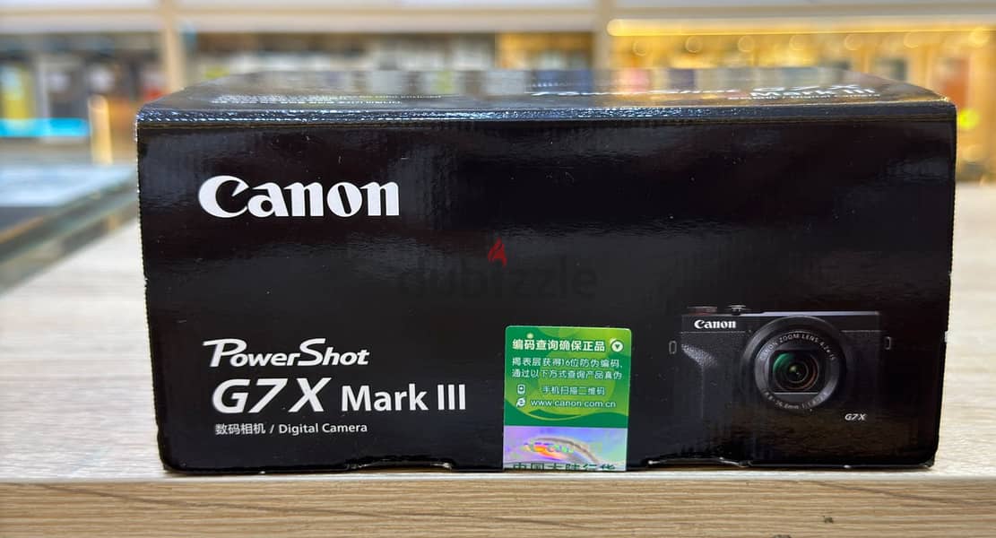 Canon camera powershot G7X Mark III 0