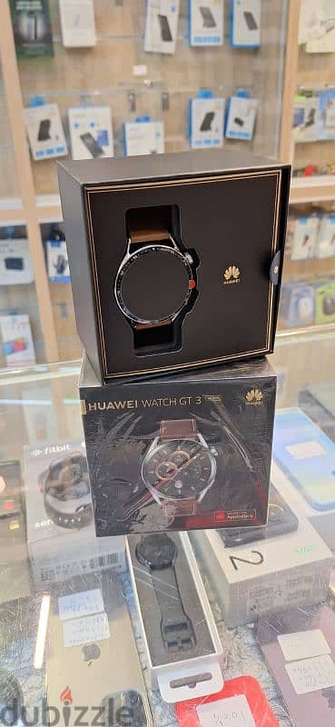 Open box(not used) huawei watch GT 3 46mm brown last