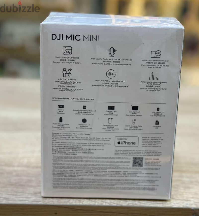 Dji Mic Mini wireless microphone 1