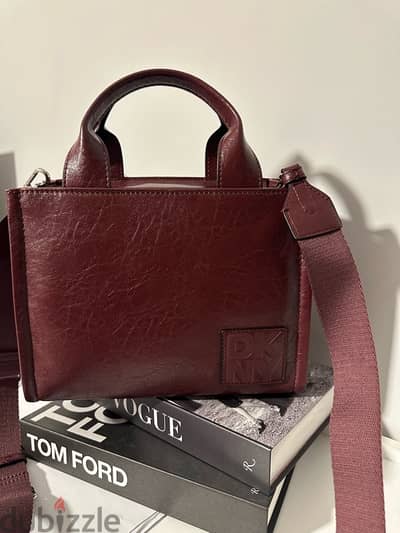 DKNY burgundy bag