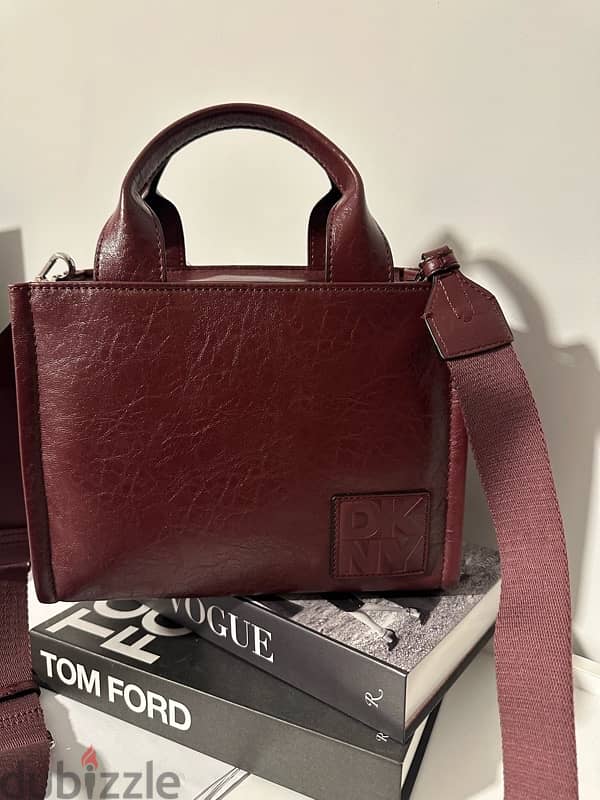 DKNY burgundy bag 0