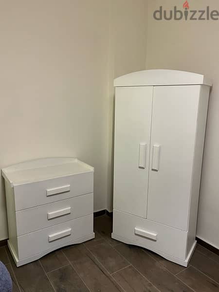 Baby full bedroom - Used for 1 month like new 2