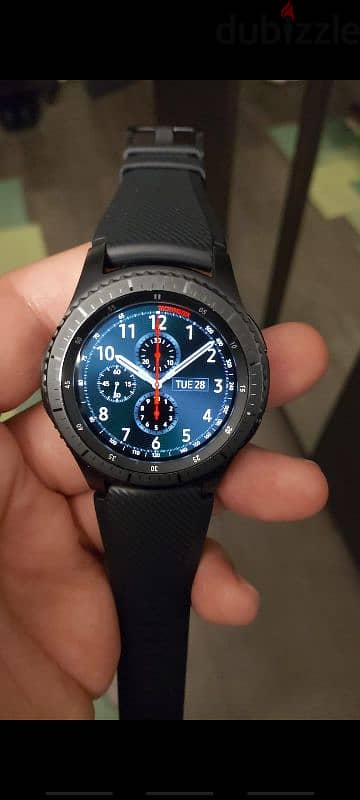 Samsung smart watch Gear s3 Frontier, barely used, no scratches