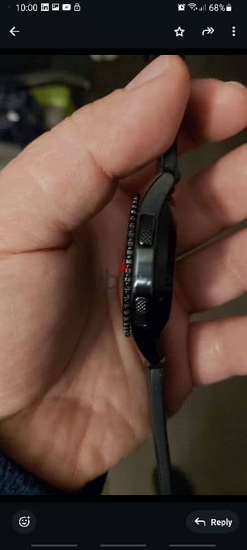 Samsung smart watch Gear s3 Frontier, barely used, no scratches 4