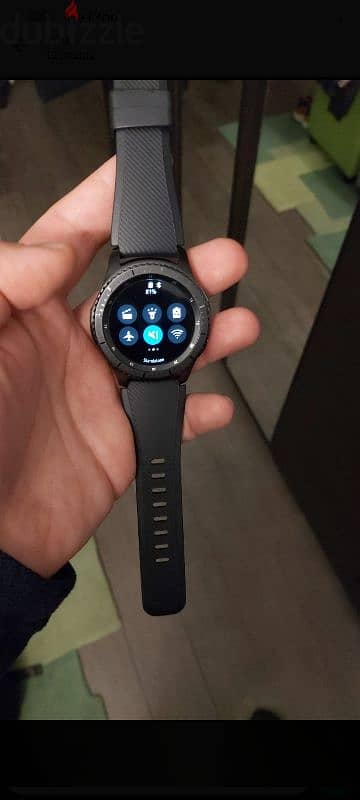 Samsung smart watch Gear s3 Frontier, barely used, no scratches 8