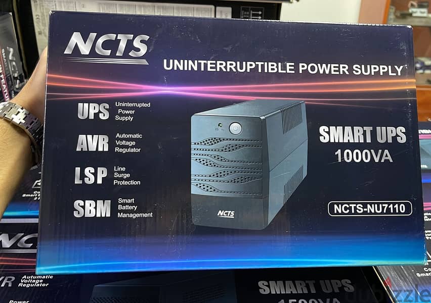 NCTS uninterruptible power supply smart ups 1000VA NCTS-NU7110 0