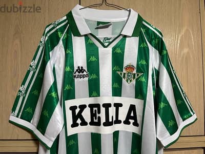 Real Betis 1997 retro kappa jersey