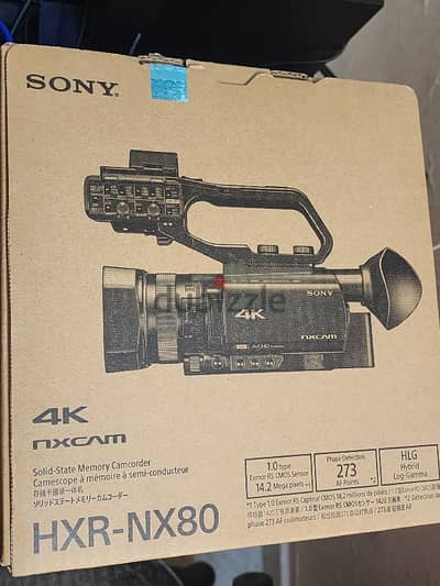 sony nxcam 80 4k