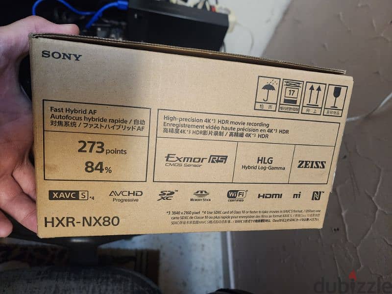 sony nxcam 80 4k 3