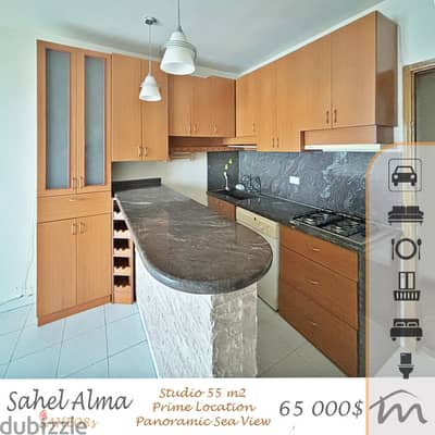 Sahel Alma | Catchy Rental Investment | 1 Bedroom Apartment | Sea View