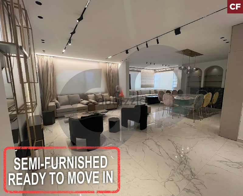 Semi-Furnished - Ready to move in -Achrafieh-Sioufi REF#CF117699 0