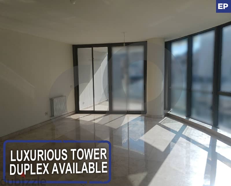 Luxurious Tower, Duplex available -Achrafieh - اشرفيه   REF#EP117705 0