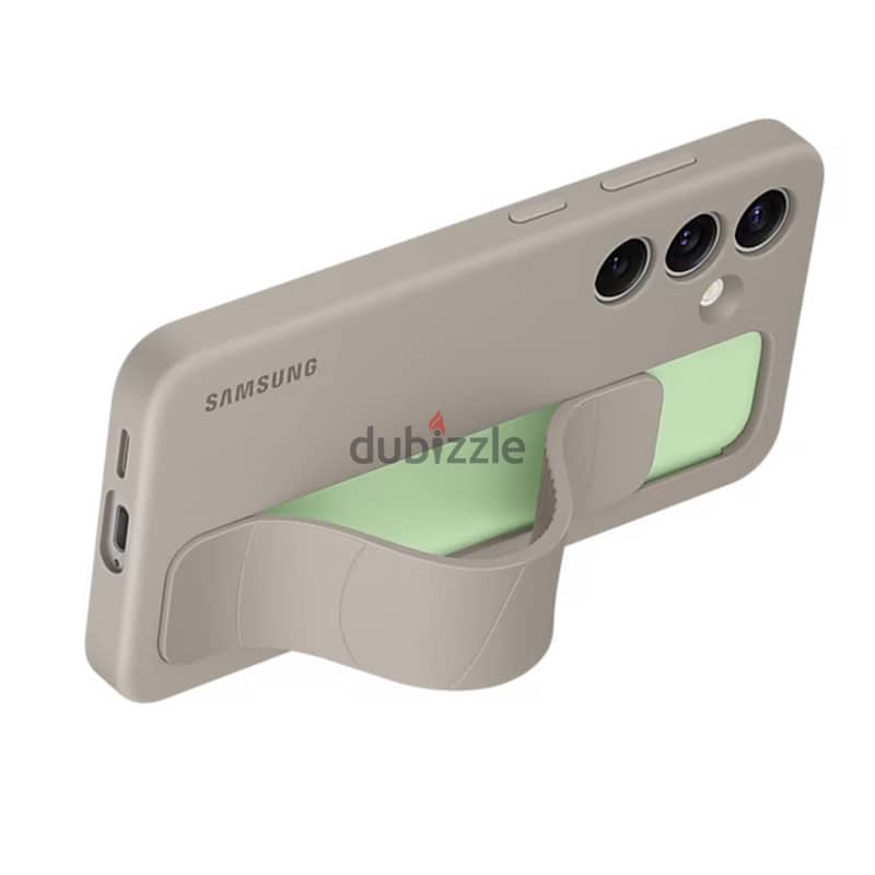 Samsung S24 Standing Grip Case (Gray) 2