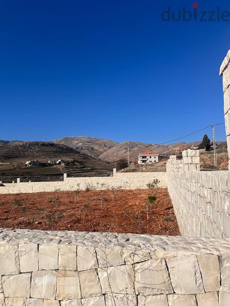 zahle ommol land 1710 sqm with construction permit, planted trees 6479 1