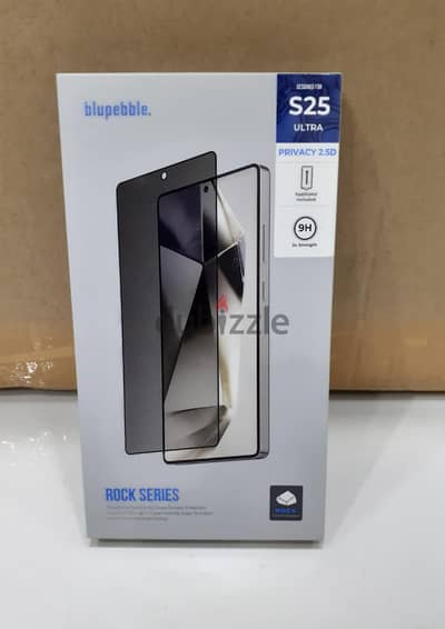 Blupebble Rock Series Protection S25 Ultra Privacy