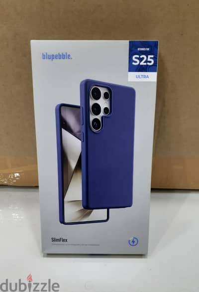 Blupebble Slim Flex S25 Ultra Case Blue