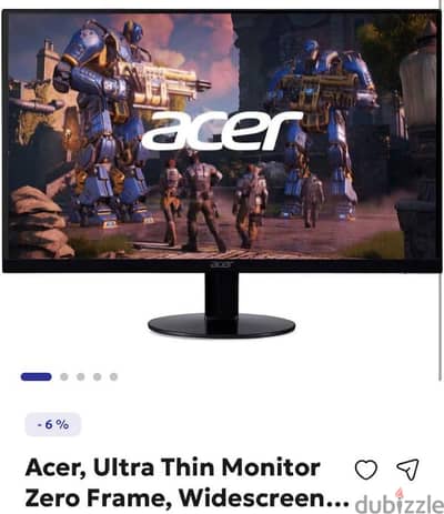 ACER Monitor for sale - Untouched