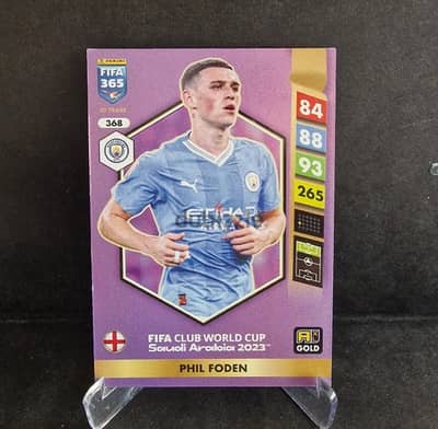 2024-25 Panini Fifa 365 Phil Foden Manchester City FCWC Gold /FF14