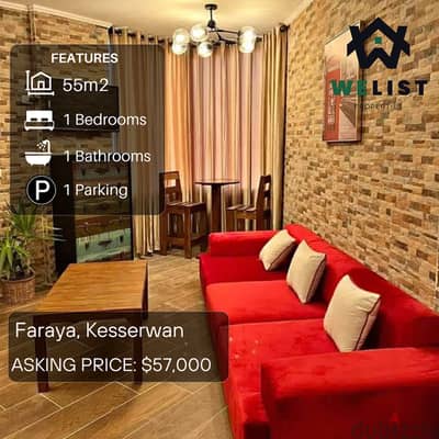 55sqm Chalet  for sale in Faraya  ٥٥م شاليه للبيع في منطقة فارايا