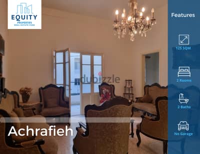 125 SQM Apartment For Sale In Achrfieh Great Location #JZ145124