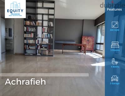 300 SQM Apartment For Sale In Achrafieh شقة للبيع #JZ145324