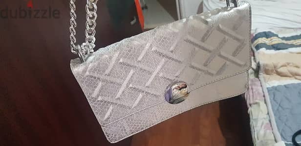 silver bag