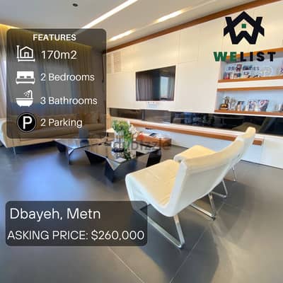 170sqm Apartment for sale in Dbayeh  Reference: EA25FSD170260