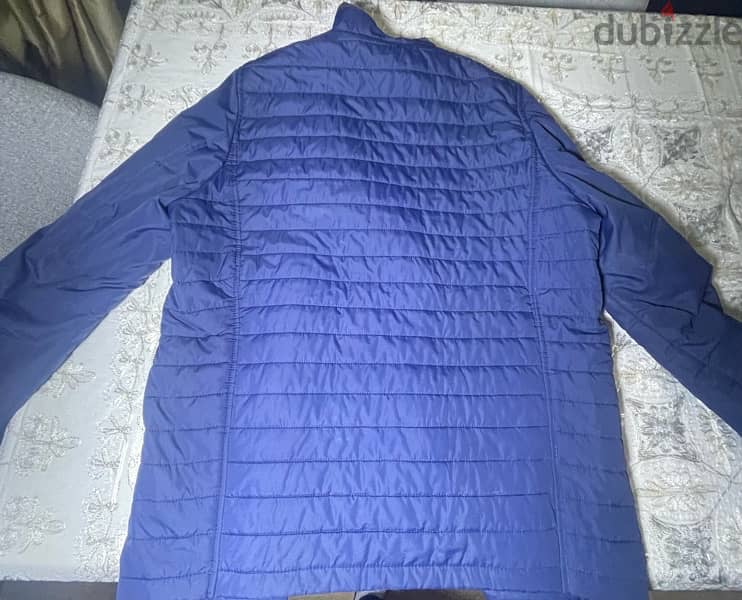 Maison brown blue jacket size XL 3