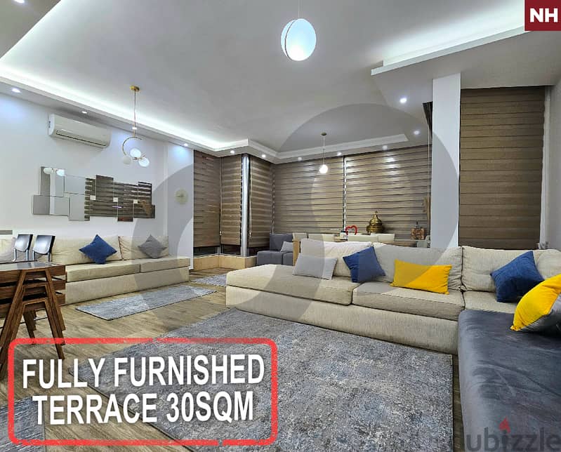 Fully furnished / terrace 30sqm Adonis/ ادونيس REF#CI117748 0