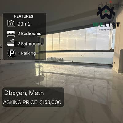 90sqm Apartment for sale in Dbayeh   Reference: EA25JSD90153